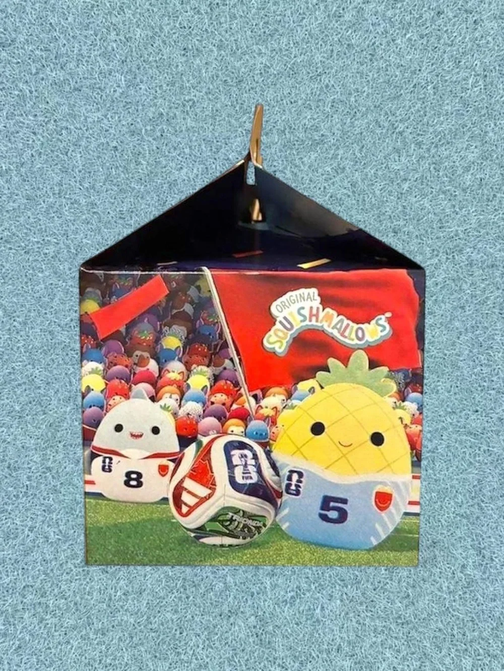 Squishmallows FIFA World Cup 2026 McDonalds Happy Meal Box
